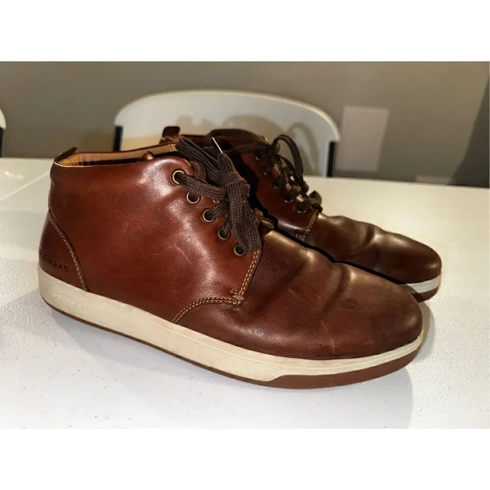 Cole Haan Men's Vartan Midcut Sneaker Size 9.5 - Picture 3 of 7